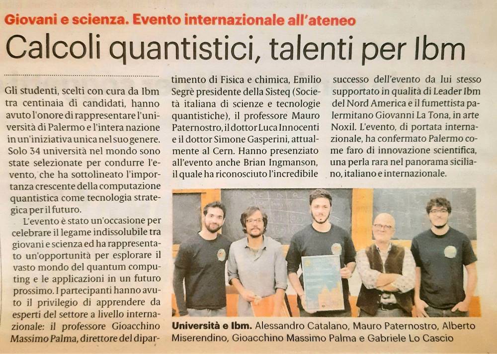 Newspaper article on GdS